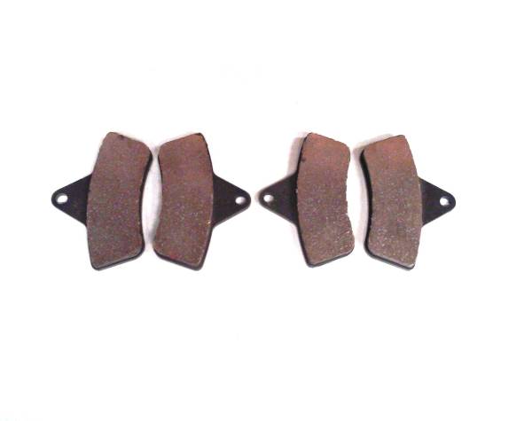 MONSTER AXLES - Monster Performance Front Brake Pad Set for Arctic Cat 250 300 400 500, Left & Right, Quiet Braking, Low-Dust, All-Weather, Quality Tested