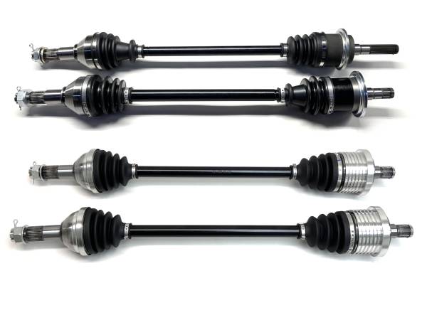 ATV Parts Connection - Precision Full CV Axle Set for Can-Am 705401387, 705401878, 705502414, Front & Rear, Quality Tested, Heat-Treated, 4140 Chromoly Steel, Exact Fit, ATVPC