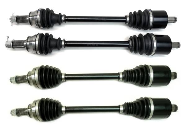 ATV Parts Connection - Precision Full CV Axle Set for Polaris 55" Sportsman 1000 & Scrambler 1000 2020-2023, Front & Rear, Quality Tested, Heat-Treated, 4140 Chromoly Steel, Exact Fit, ATVPC