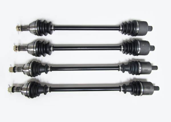 ATV Parts Connection - Precision Full CV Axle Set for Polaris 1333123, 1333283, 1333124, Front & Rear, Quality Tested, Heat-Treated, 4140 Chromoly Steel, Exact Fit, ATVPC