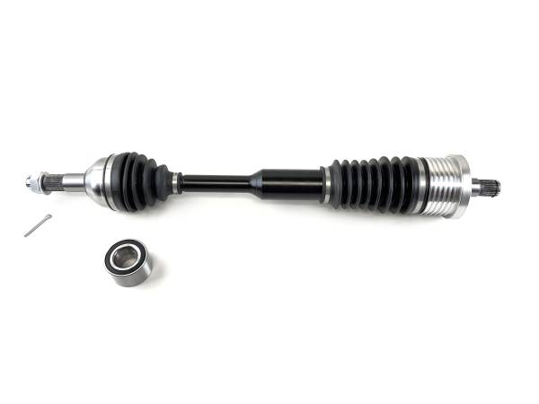 Monster Axles - Monster XP Series Rear CV Axle & Brg for Can-Am 705501794, Telescoping, Built Tough, 4340 Chromoly Steel, Direct Fit, Factory Length with 4" of Travel