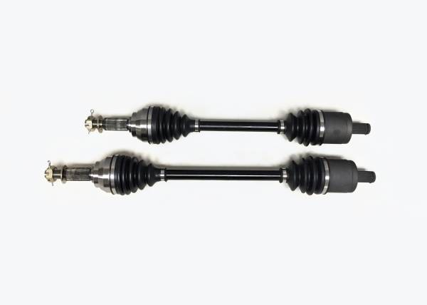 ATV Parts Connection - Precision Front CV Axles for John Deere HPX Gator, Trail 2010-2012 Gas & Diesel, Left & Right, Quality Tested, Heat-Treated, 4140 Chromoly Steel, Exact Fit, ATVPC