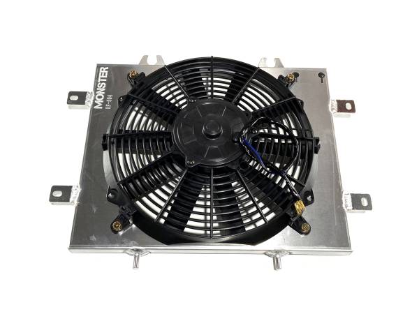 Monster Axles - Monster Performance Radiator Fan for Polaris 2415279, Optimal Airflow, Consistent Performance, Long-Life Motor, Quiet Operation, Balanced Blades, Corrosion Resistant
