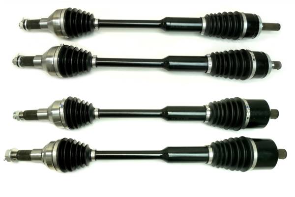 Monster Axles - Monster XP Series Full CV Axle Set for Kawasaki 59266-0733, 59266-0732, 59266-0734, 59266-0742, Telescoping, Built Tough, 4340 Chromoly Steel, Direct Fit, Factory Length with 4" of Travel