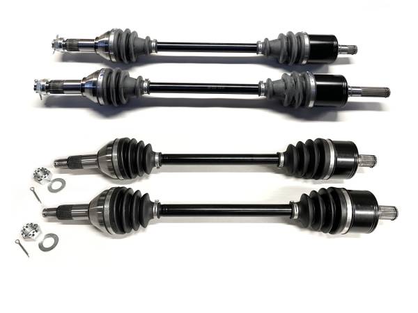 ATV Parts Connection - Precision Full CV Axle Set for Can-Am 705402030, 705402031, Front & Rear, Quality Tested, Heat-Treated, 4140 Chromoly Steel, Exact Fit, ATVPC