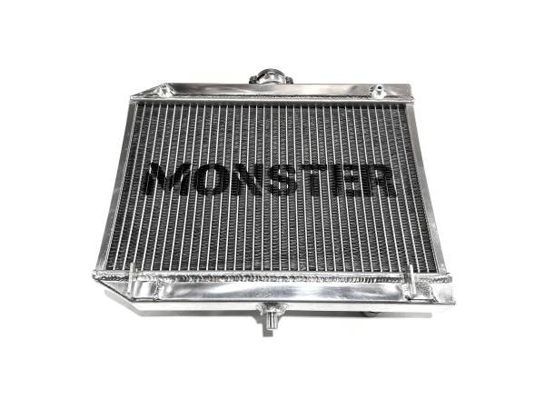 Monster Axles - Monster Performance Radiator for Suzuki 17710-31G10, 17710-31G11, All Weather, Corrosion Resistant, Quiet Operation, Lightweight, 3003 Aluminum Alloy