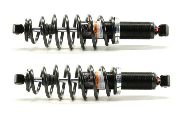 Monster Axles - Monster Performance Rear Shocks for Polaris 7043100, Left & Right, Sportsman & Hawkeye, Monotube, Responsive Handling, Optimal Damping, Quality Tested, Gas-charged, Anti-foam, Anti-shear, Adjustable