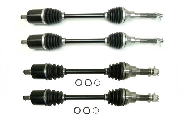 ATV Parts Connection - Precision Full CV Axle Set for Kubota RTV-X900, X1100C, X-1120D 2014-2018, Front & Rear, Quality Tested, Heat-Treated, 4140 Chromoly Steel, Exact Fit, ATVPC