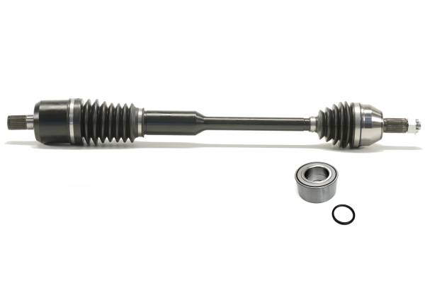 MONSTER AXLES - Monster XP Series Rear CV Axle & Brg for Honda Talon 1000R 2019-2021, Telescoping, Built Tough, 4340 Chromoly Steel, Direct Fit, Factory Length with 4" of Travel
