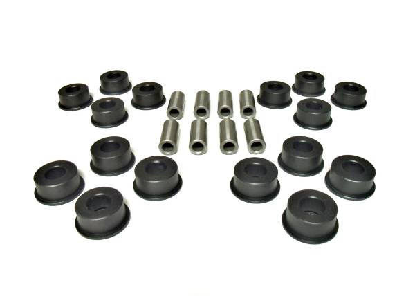 ATV Parts Connection - Precision Full A-Arm Bushing Set for Suzuki 09319-10055, Upper & Lower, Corrosion Resistant, Reduced Friction, Quality Tested, Set of 4, ATVPC