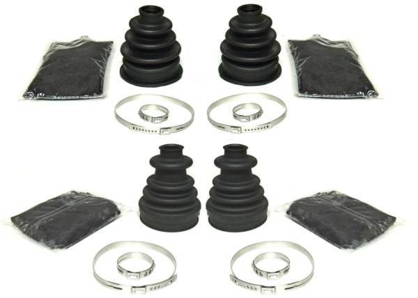 ATV Parts Connection - CV Boot Set for Bombardier 705400126, 705400127, Front, Inner & Outer, Abrasion Resistant, Heavy Duty, Thicker Gauge, Enhanced Rigidity, Quality Grease, Complete Kit, ATVPC