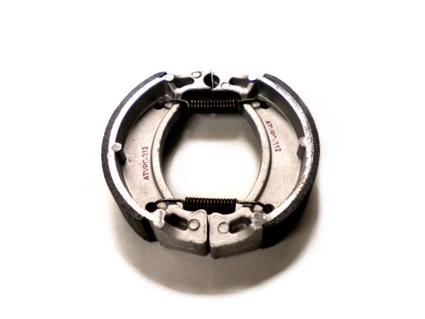 MONSTER AXLES - Monster Performance Front Brake Shoes for Yamaha 4BE-W253E-00-00, 4BE-W2536-00-00, Precision Machined, Quiet Operation, Optimal Stopping, All-Weather, Quality Tested