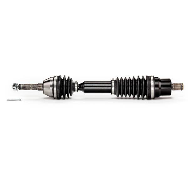 MONSTER AXLES - Monster XP Series Front CV Axle for Polaris 1332881, Left or Right, Sportsman 400 450 500 700 800, Telescoping, Built Tough, 4340 Chromoly Steel, Direct Fit, Factory Length with 4" of Travel