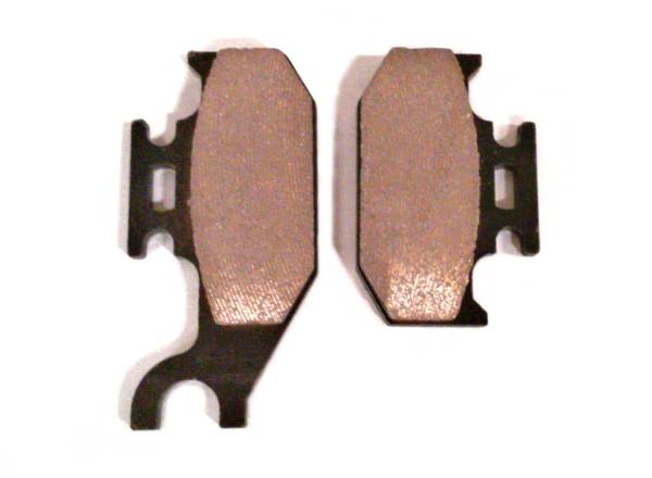 MONSTER AXLES - Monster Performance Rear Brake Pads for John Deere Buck & Trail Buck 2004-2008, Quiet Braking, Low-Dust, All-Weather, Quality Tested