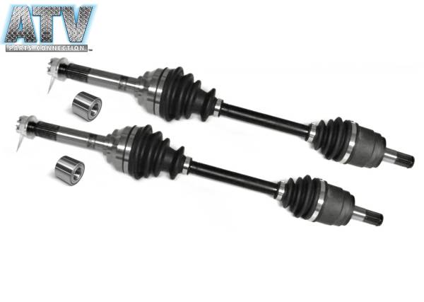 ATV Parts Connection - Precision Front CV Axles & Bearings for Kawasaki 59266-0039, Left & Right, Quality Tested, Heat-Treated, 4140 Chromoly Steel, Exact Fit, ATVPC