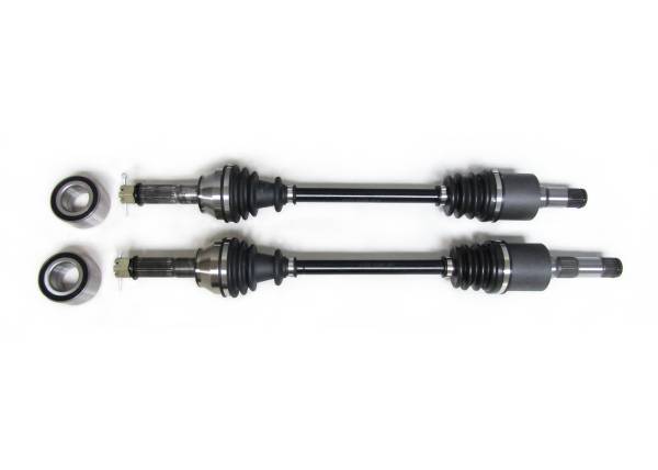ATV Parts Connection - Precision Rear CV Axles & Bearings for Polaris 2204857, 2204858, Left & Right, Quality Tested, Heat-Treated, 4140 Chromoly Steel, Exact Fit, ATVPC