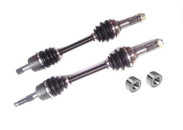 ATV Parts Connection - Precision Front CV Axles & Bearings for Yamaha Grizzly 660 2003-2008, Left & Right, Quality Tested, Heat-Treated, 4140 Chromoly Steel, Exact Fit, ATVPC