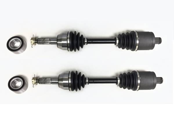 ATV Parts Connection - Precision Rear CV Axles & Brgs for Polaris 1332954, 3514635, Left & Right, Quality Tested, Heat-Treated, 4140 Chromoly Steel, Exact Fit, ATVPC