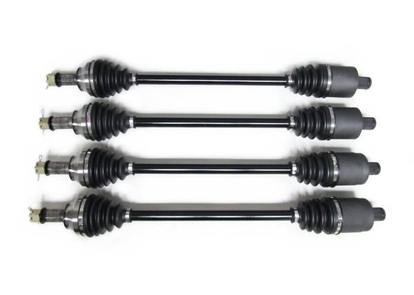 ATV Parts Connection - Precision Full CV Axle Set for Polaris 1333942, 1333944, Front & Rear, Quality Tested, Heat-Treated, 4140 Chromoly Steel, Exact Fit, ATVPC