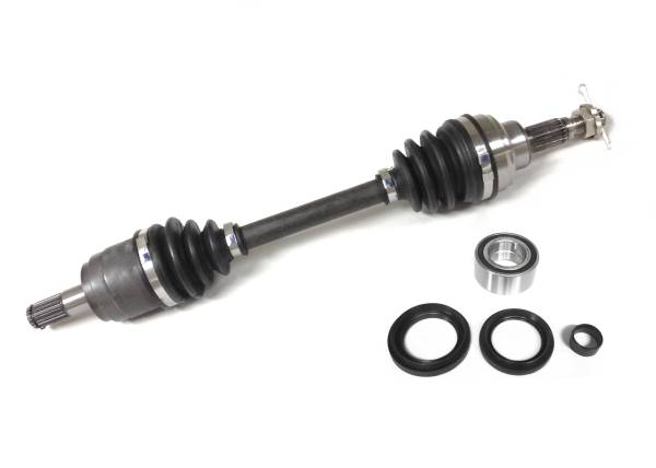 ATV Parts Connection - Precision Front Left CV Axle & Bearing Kit for Honda Foreman 500, Rubicon 500, Rincon 680, Quality Tested, Heat-Treated, 4140 Chromoly Steel, Exact Fit, ATVPC