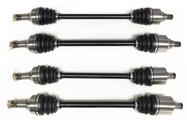 ATV Parts Connection - Precision Full CV Axle Set for Arctic Cat Wildcat Sport 700 2015-2019, Front & Rear, Quality Tested, Heat-Treated, 4140 Chromoly Steel, Exact Fit, ATVPC