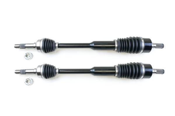Monster Axles - Monster XP Series Rear CV Axles for Yamaha 2HC-2531H-13-00, Left & Right, Telescoping, Built Tough, 4340 Chromoly Steel, Direct Fit, Factory Length with 4" of Travel