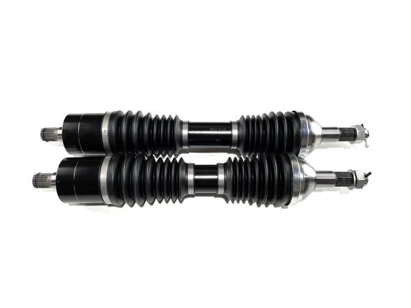 Monster Axles - Monster XP Series Rear CV Axles for Can-Am 705503024, 705503025, Left & Right, Telescoping, Built Tough, 4340 Chromoly Steel, Direct Fit, Factory Length with 4" of Travel