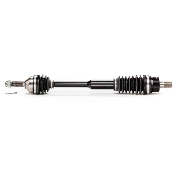 MONSTER AXLES - Monster XP Series Front CV Axle for Kawasaki 59266-0037, 59266-0028, Left or Right, Telescoping, Built Tough, 4340 Chromoly Steel, Direct Fit, Factory Length with 4" of Travel
