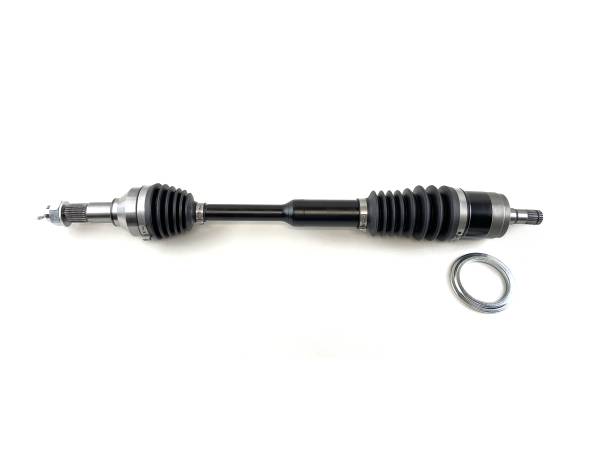 Monster Axles - Monster XP Series Front Left CV Axle for Can-Am 705400953, Telescoping, Built Tough, 4340 Chromoly Steel, Direct Fit, Factory Length with 4" of Travel