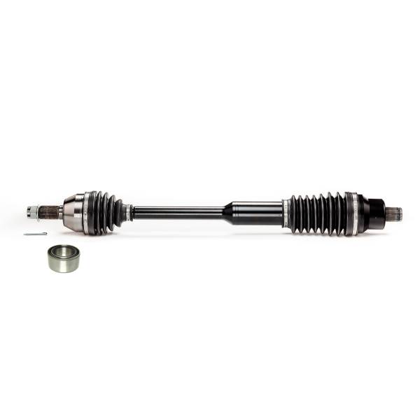 Monster Axles - Monster XP Series Rear CV Axle & Brg for Polaris RZR XP XP4 1000 2014-2015, Telescoping, Built Tough, 4340 Chromoly Steel, Direct Fit, Factory Length with 4" of Travel