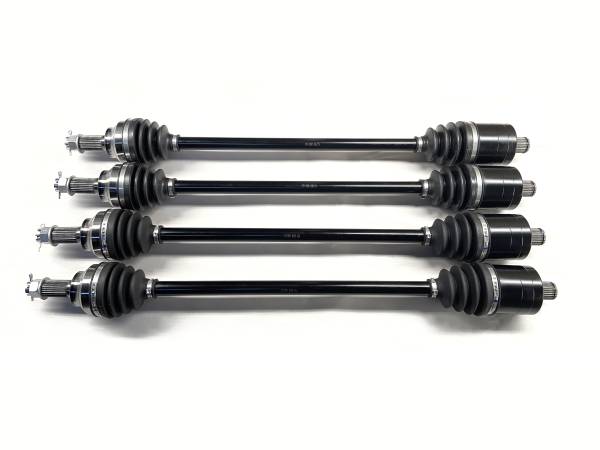 ATV Parts Connection - Precision Full CV Axle Set for Polaris RZR XP Turbo S & XP4 Turbo S 2018-2021, Front & Rear, Quality Tested, Heat-Treated, 4140 Chromoly Steel, Exact Fit, ATVPC