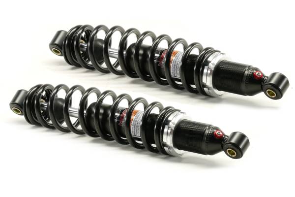 MONSTER AXLES - Monster Performance Front Shocks for Yamaha Grizzly 660 2002-2008, Left & Right, Monotube, Linear Rate, Responsive Handling, Quality Tested, Gas-charged, Anti-foam, Anti-shear, Adjustable