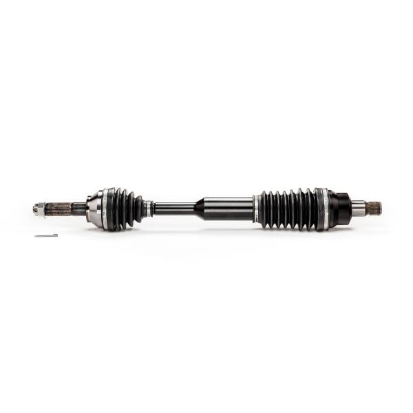 MONSTER AXLES - Monster XP Series Rear CV Axle for Polaris 1332883, Left or Right, RZR 4 800, RZR S 800, Telescoping, Built Tough, 4340 Chromoly Steel, Direct Fit, Factory Length with 4" of Travel