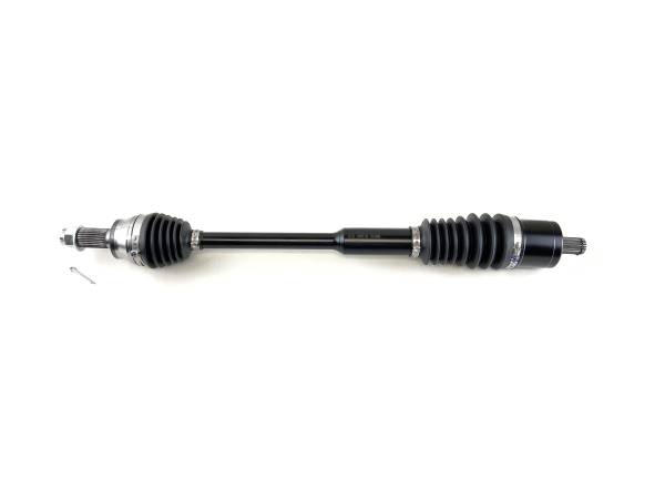 Monster Axles - Monster XP Series Front CV Axle for Polaris 1333263, Left or Right, RZR S 900 1000, RZR 4 900, General 1000, Telescoping, Built Tough, 4340 Chromoly Steel, Factory Length with 4" of Travel