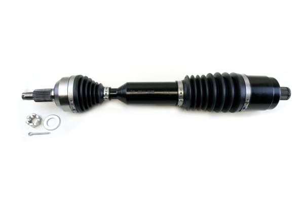 Monster Axles - Monster XP Series Rear CV Axle for Polaris 1333949, Left or Right, RZR 900 50" 55" Trail 900, Telescoping, Built Tough, 4340 Chromoly Steel, Direct Fit, Factory Length with 4" of Travel