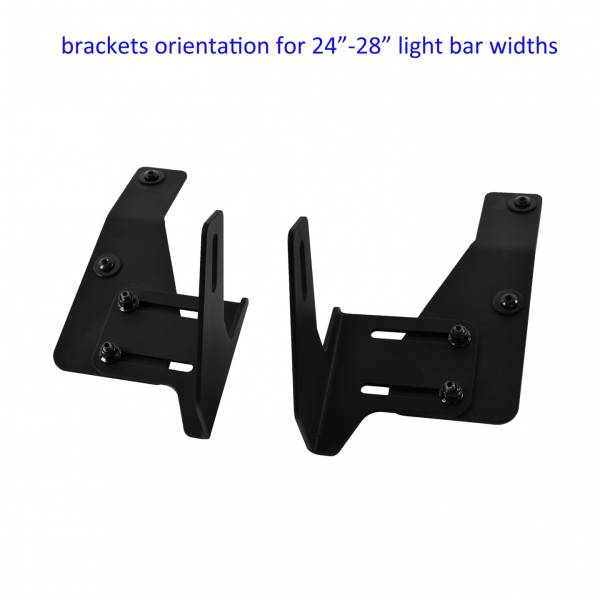 Aprove - Aprove Light Bar Mounting Brackets for Polaris RZR PRO XP 2020-2021, Long-Life Durability, New Design