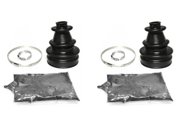 ATV Parts Connection - CV Boot Kits for Polaris Outlaw 500 & 525 IRS 2006-2011, Rear, Outer, Set of 2, Optimal Flexibility, Quality Grease, All Weather, Neoprene, Complete Kit, ATVPC