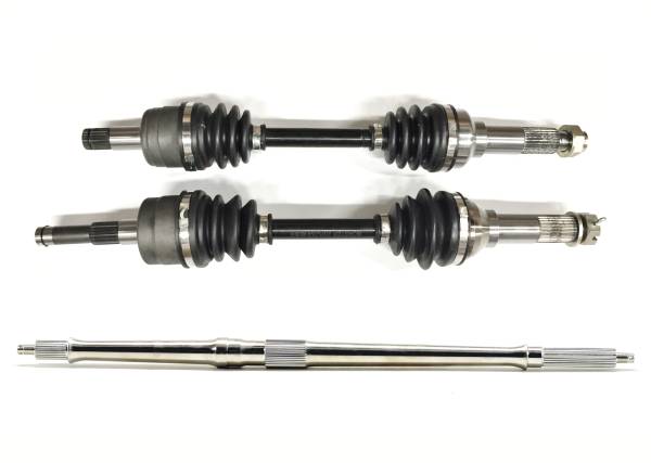 ATV Parts Connection - Precision Full CV Axle Set for Yamaha Kodiak 450 2003-2004 YFM450, Front & Rear, Quality Tested, Heat-Treated, 4140 Chromoly Steel, Exact Fit, ATVPC