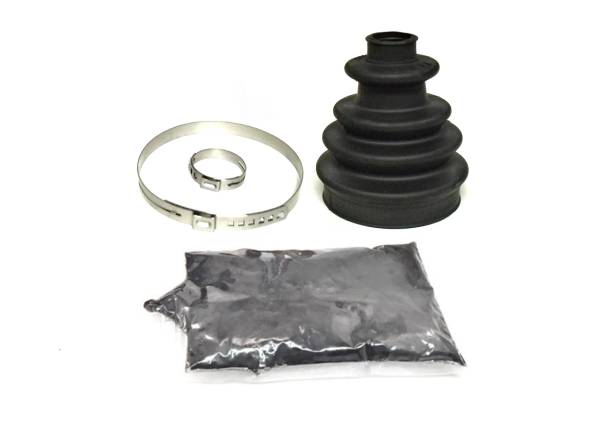 ATV Parts Connection - CV Boot Kit for Polaris Sportsman 400 500 Worker Diesel, Rear, Outer, Abrasion Resistant, Heavy Duty, Thicker Gauge, Enhanced Rigidity, Quality Grease, Complete Kit, 712-10, ATVPC