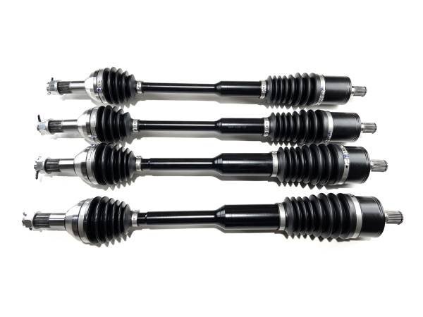 MONSTER AXLES - Monster XP Series CV Axle Set for Can-Am 705402282, 705502757 64", Telescoping, Built Tough, 4340 Chromoly Steel, Direct Fit, Factory Length with 4" of Travel