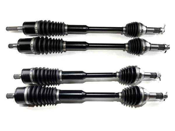 MONSTER AXLES - Monster XP Series Full CV Axle Set for Can-Am 64" 705402717 705402718 705502757, Telescoping, Built Tough, 4340 Chromoly, Direct Fit, Factory Length with 4" of Travel