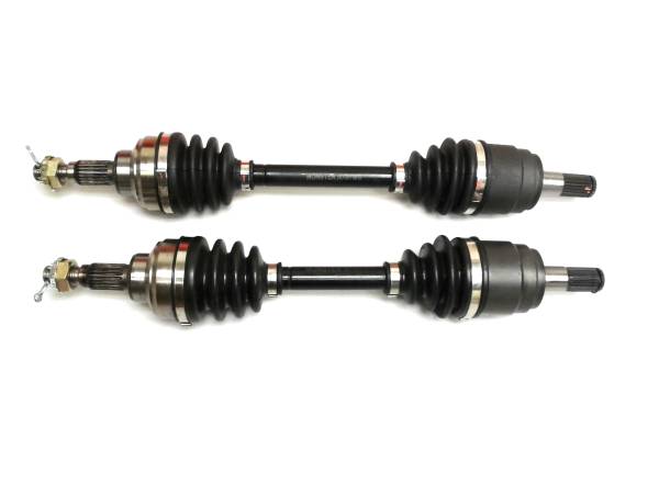 ATV Parts Connection - Precision Front CV Axles for Honda Foreman 400 4x4 1995-2001, Left & Right, Quality Tested, Heat-Treated, 4140 Chromoly Steel, Exact Fit, ATVPC
