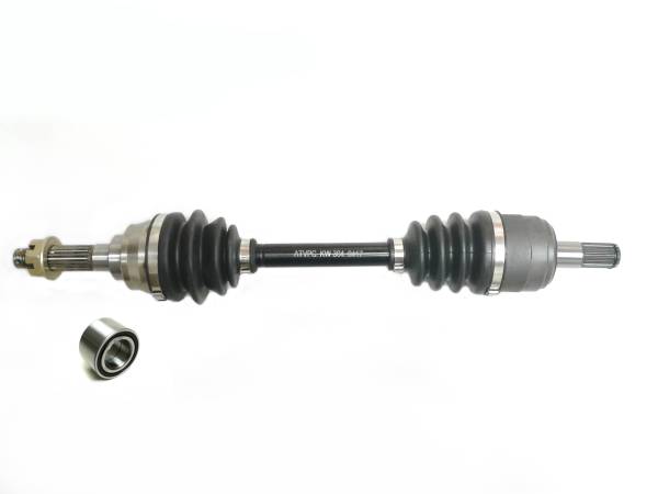ATV Parts Connection - Precision Front CV Axle & Brg for Kawasaki 59266-1104, Left or Right, Quality Tested, Heat-Treated, 4140 Chromoly Steel, Exact Fit, ATVPC