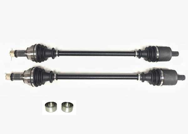 ATV Parts Connection - Precision Front CV Axles & Bearings for Polaris 1332825, Left & Right, Quality Tested, Heat-Treated, 4140 Chromoly Steel, Exact Fit, ATVPC