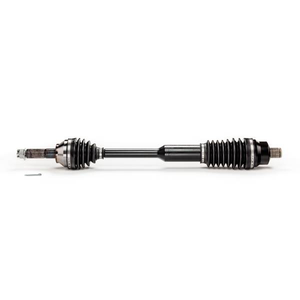MONSTER AXLES - Monster XP Series Rear CV Axle for Polaris 1332960, Left or Right, RZR 900 XP 900 4 900 2011 2012 2013 2014, Telescoping, Built Tough, 4340 Chromoly Steel, Factory Length with 4" of Travel