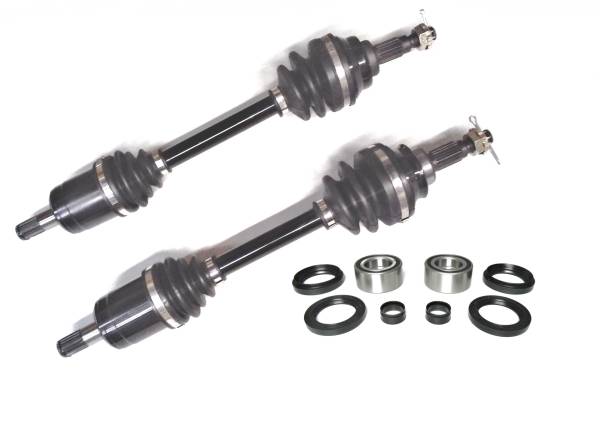 ATV Parts Connection - Precision Front CV Axles & Bearings for Honda Rincon 650 2003-2004, Left & Right, Quality Tested, Heat-Treated, 4140 Chromoly Steel, Exact Fit, ATVPC