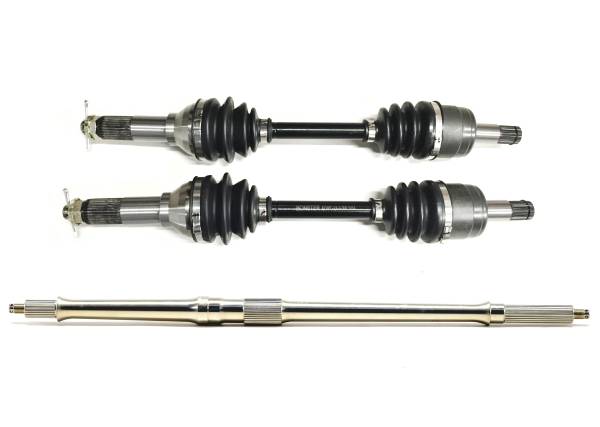 ATV Parts Connection - Precision Full CV Axle Set for Yamaha Kodiak 400 2000-2002 YFM400, Front & Rear, Quality Tested, Heat-Treated, 4140 Chromoly Steel, Exact Fit, ATVPC