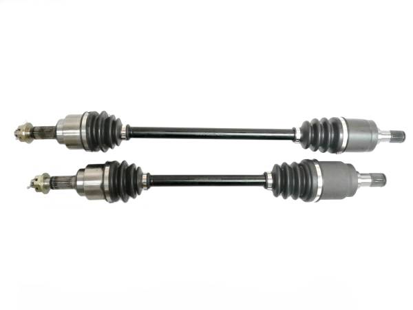 ATV Parts Connection - Precision Rear CV Axles for Honda Big Red 700 2009-2013, Left & Right, Quality Tested, Heat-Treated, 4140 Chromoly Steel, Exact Fit, ATVPC