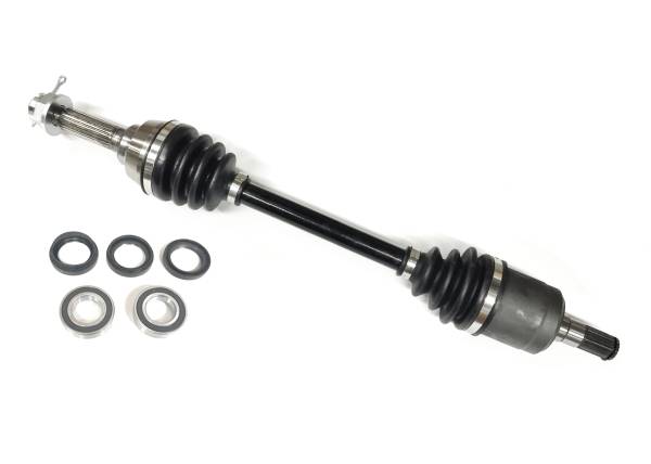 ATV Parts Connection - Precision Front Right CV Axle & Bearing Kit for Suzuki King Quad 400 2008-2021, Quality Tested, Heat-Treated, 4140 Chromoly Steel, Exact Fit, ATVPC