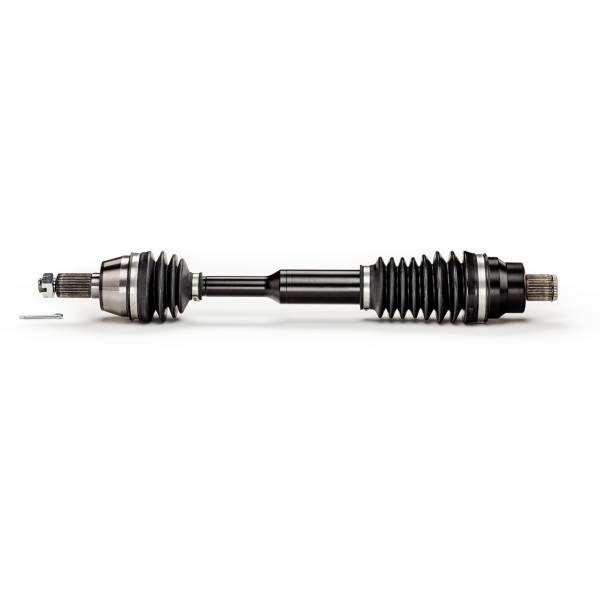 MONSTER AXLES - Monster XP Series Rear CV Axle for Polaris 1332873, Left or Right, Sportsman & Scrambler 550 850 1000, Telescoping, Built Tough, 4340 Chromoly Steel, Direct Fit, Factory Length with 4" of Travel